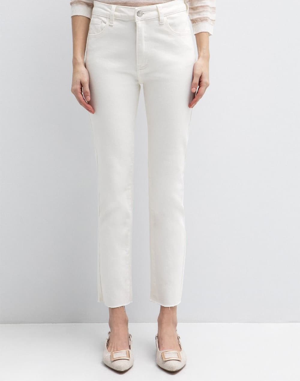 Women's Jeans Toi & Moi White