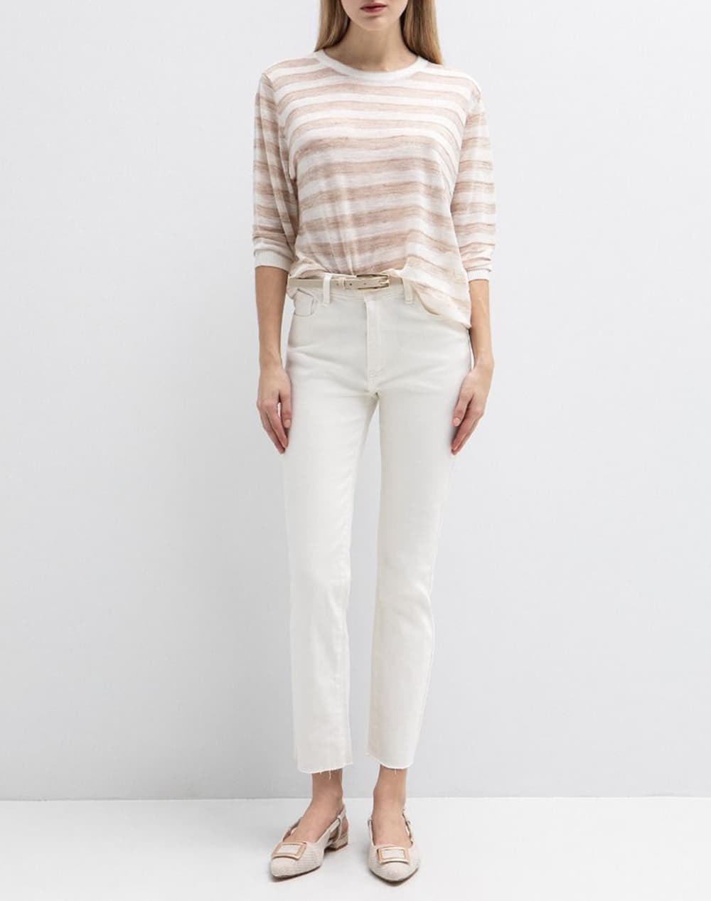 Women's Jeans Toi & Moi White