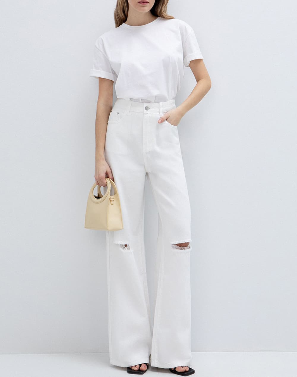 Women's Jeans Toi & Moi White