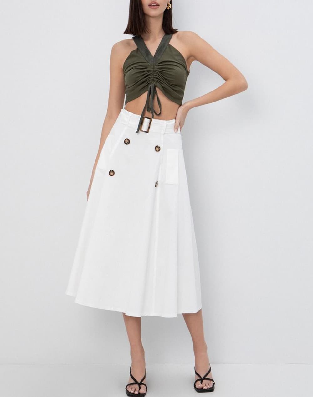 Women's Skirts Toi & Moi Ecru