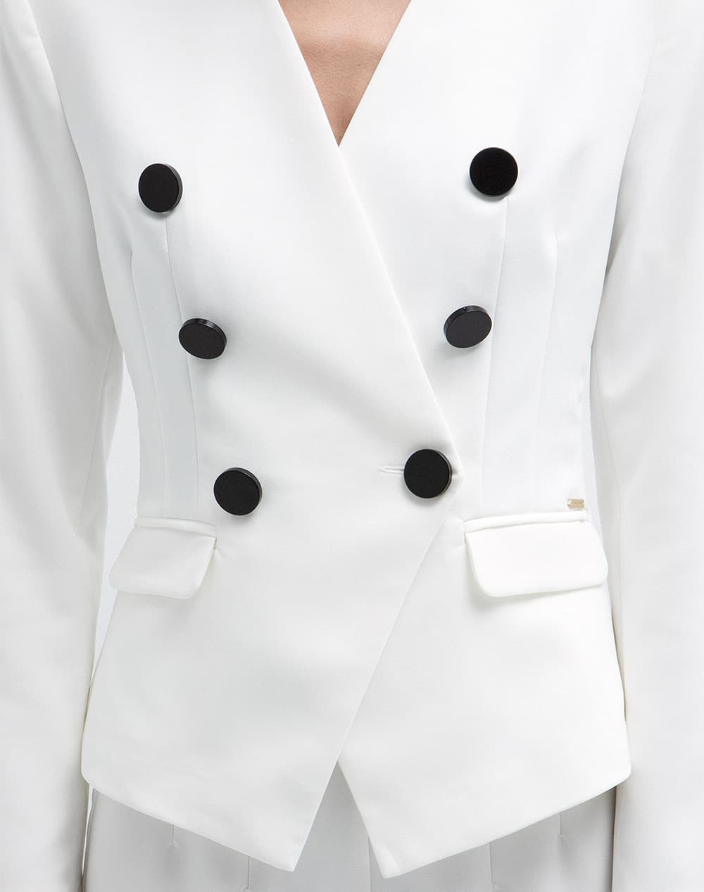 Women's Blazers Toi & Moi Ecru