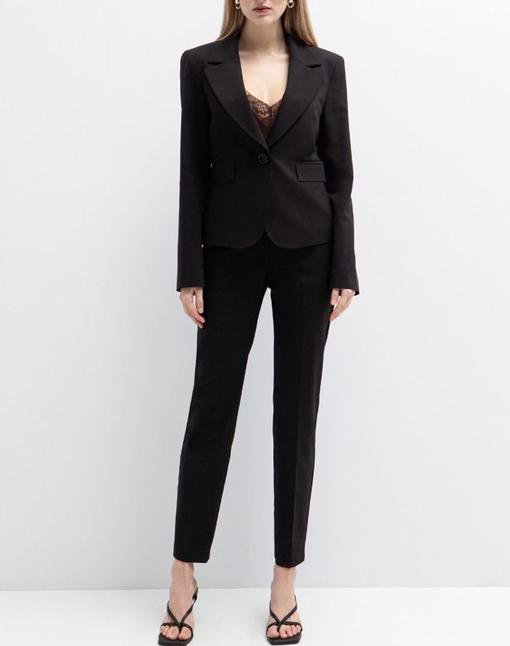 Women's Blazers Toi & Moi Black