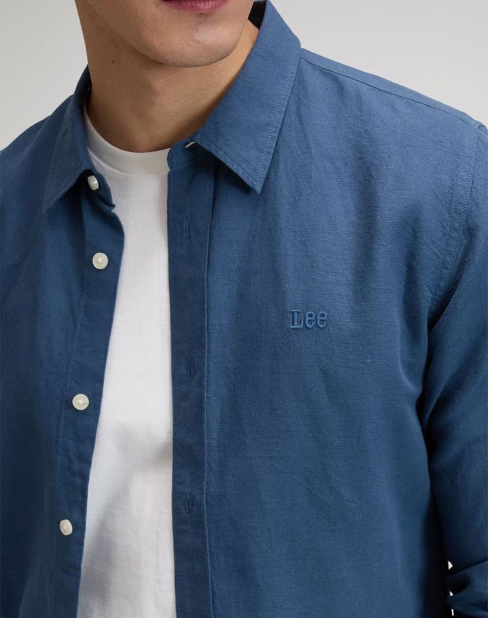 Men's Shirts Lee Blue