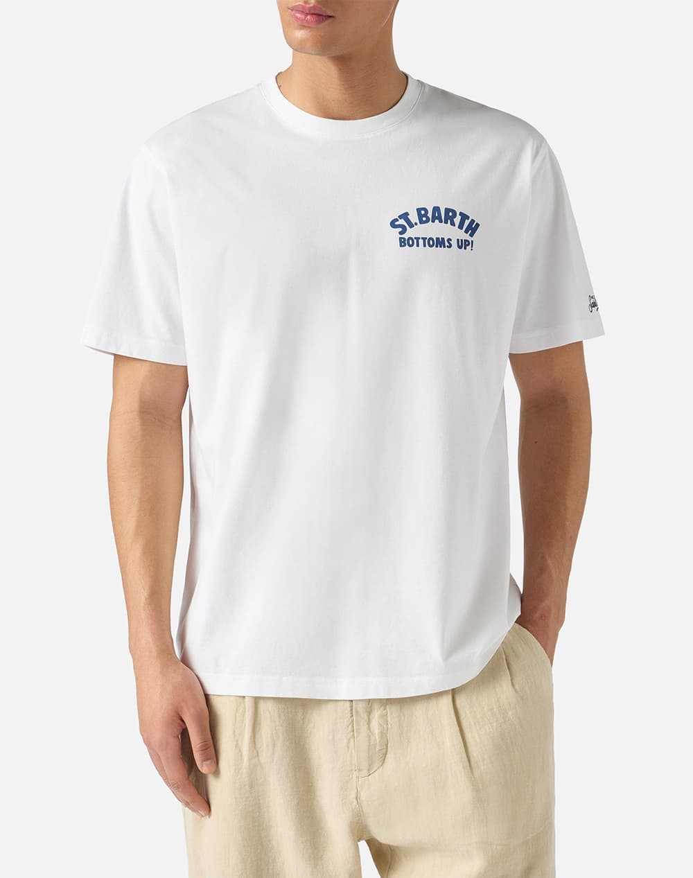 Men's T-Shirts Mc2 White