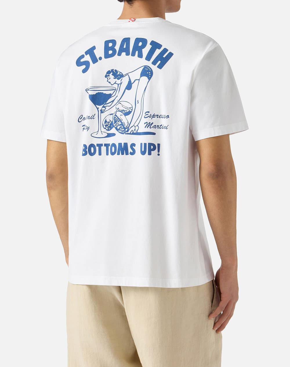 Men's T-Shirts Mc2 White