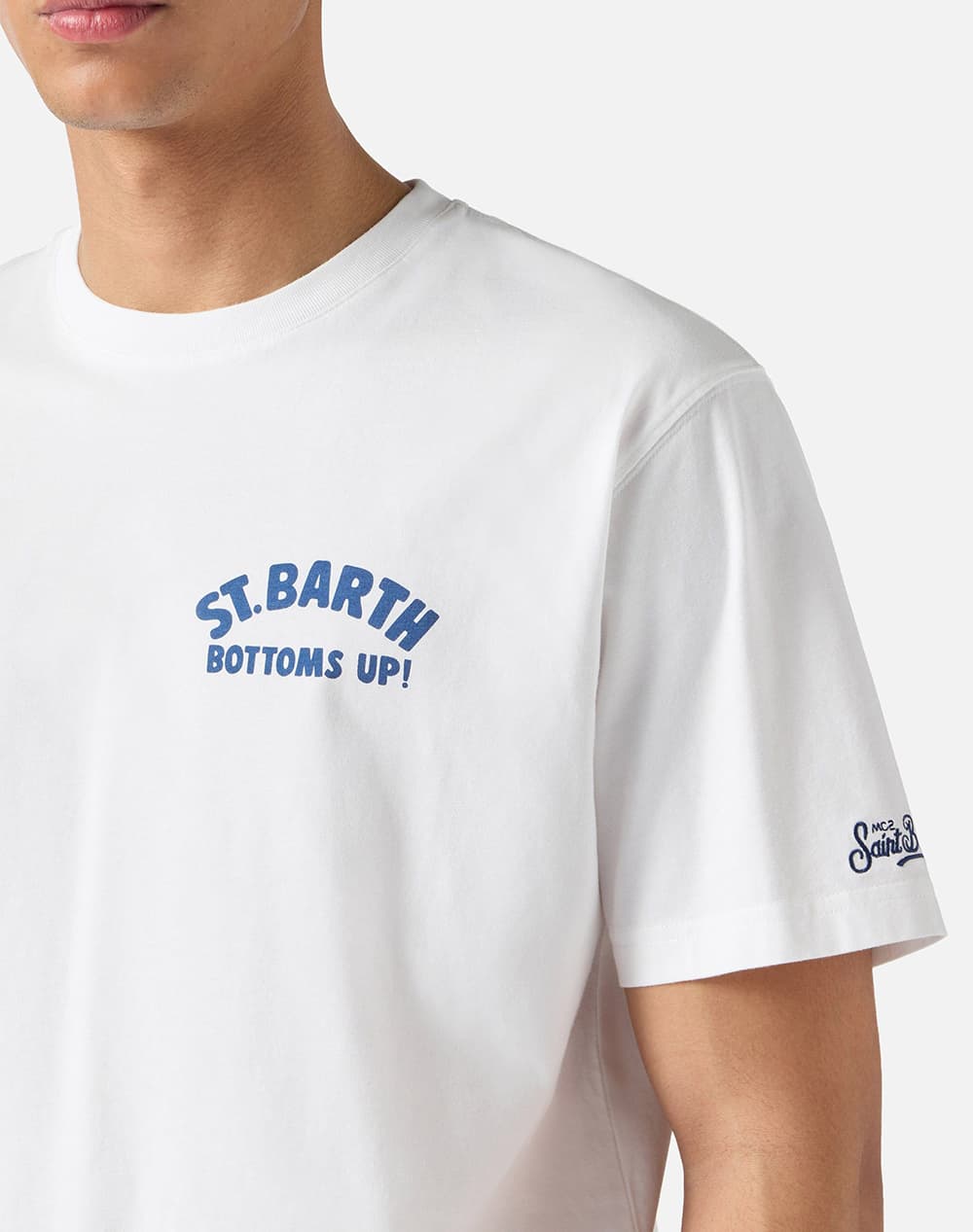 Men's T-Shirts Mc2 White