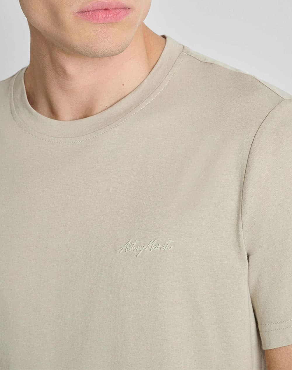 Men's T-Shirts Antony Morato Beige