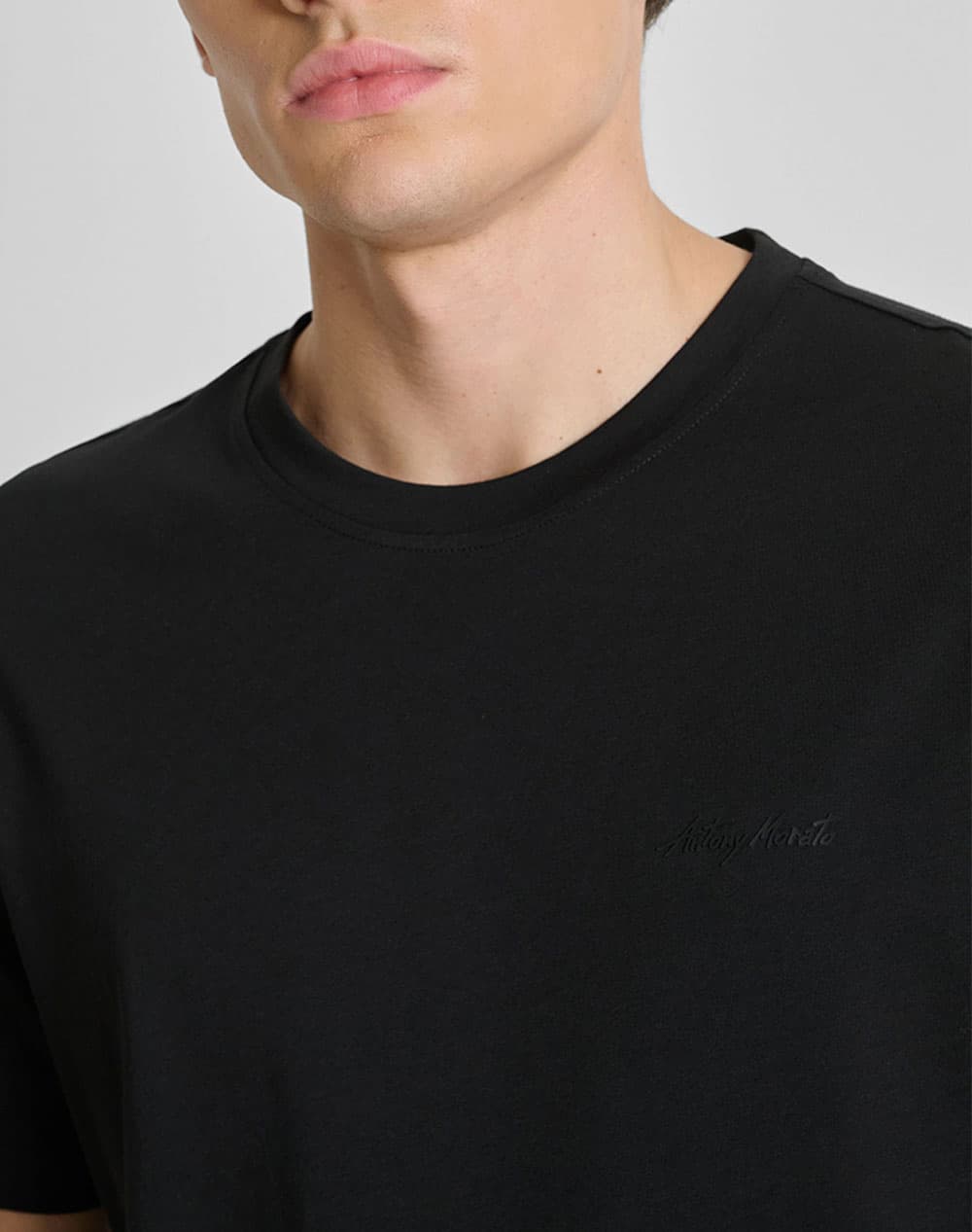 Men's T-Shirts Antony Morato Black