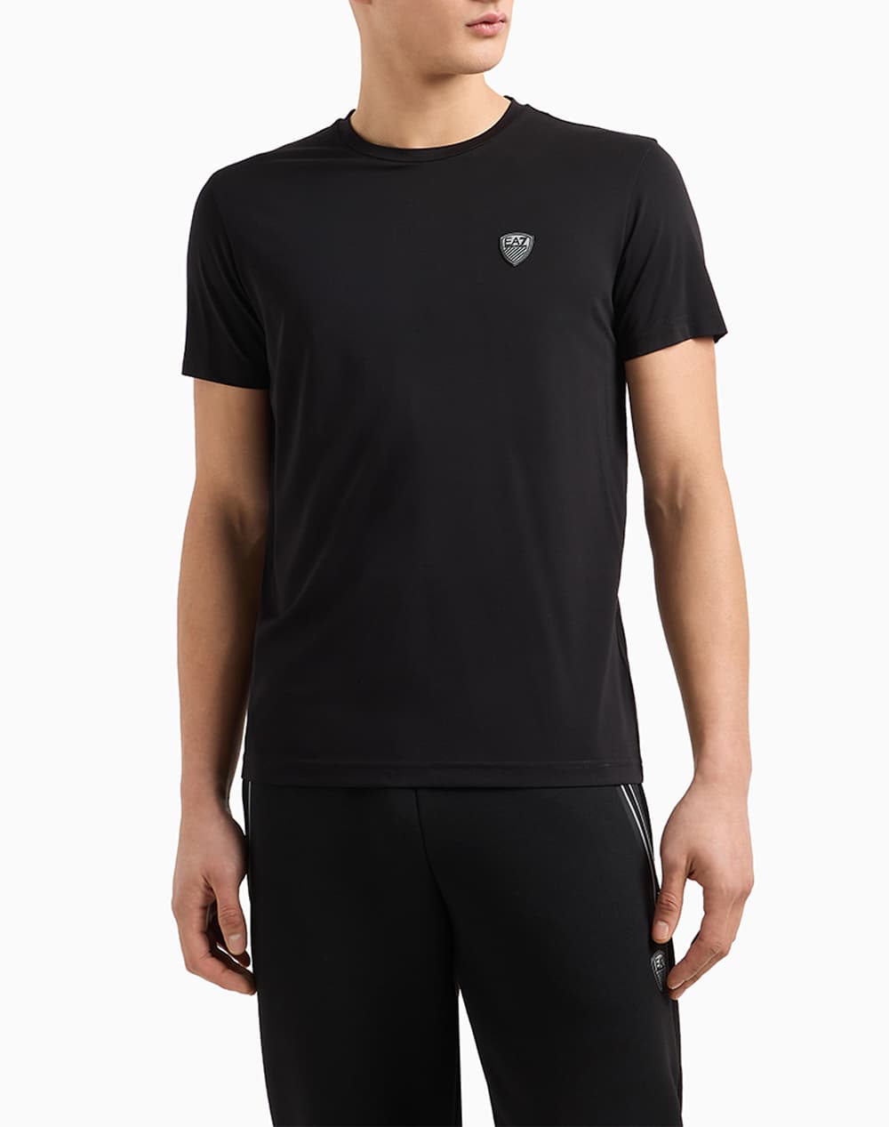 Men's T-Shirts Ea7 Emporio Armani Black