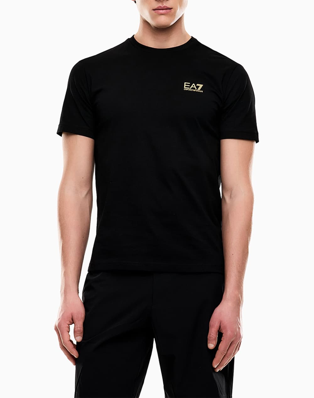 Men's T-Shirts Ea7 Emporio Armani Black