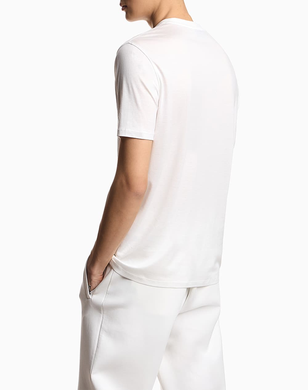 Men's T-Shirts Emporio Armani Ecru