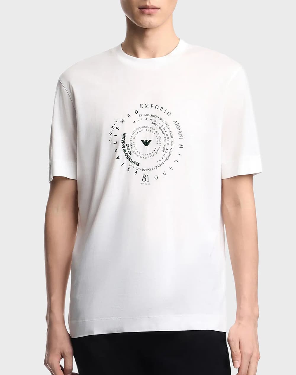 ARMANI T-SHIRT EM004995AF13747-U0003 OffWhite