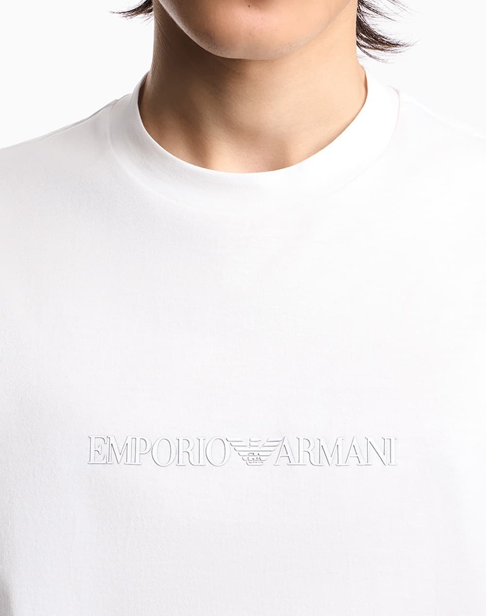 Men's T-Shirts Emporio Armani Ecru