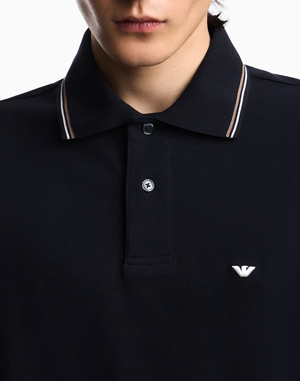 Men's Polo Shirts Emporio Armani Blue