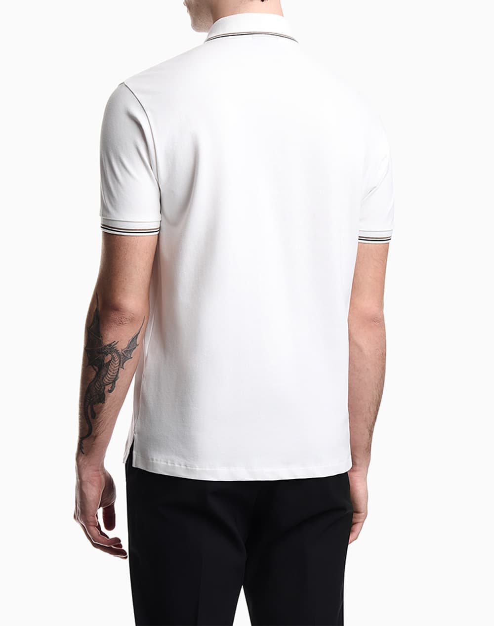 Men's Polo Shirts Emporio Armani Ecru