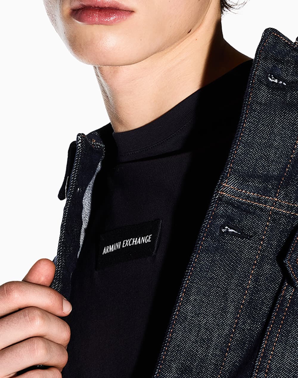 Men's T-Shirts Armani Exchange Blue