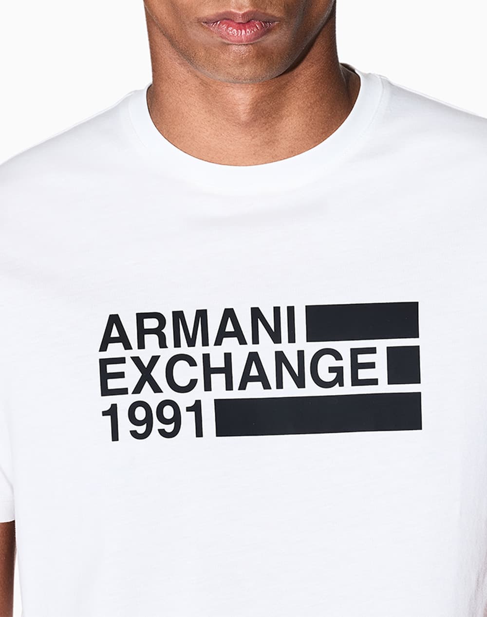 Men's T-Shirts Armani Exchange White