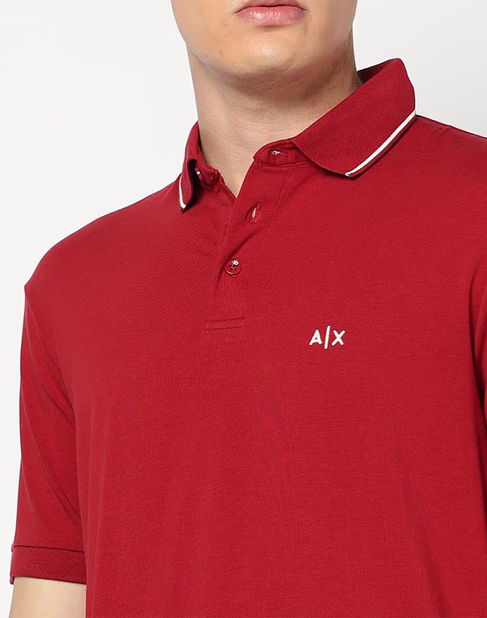 Men's Polo Shirts Armani Exchange Red