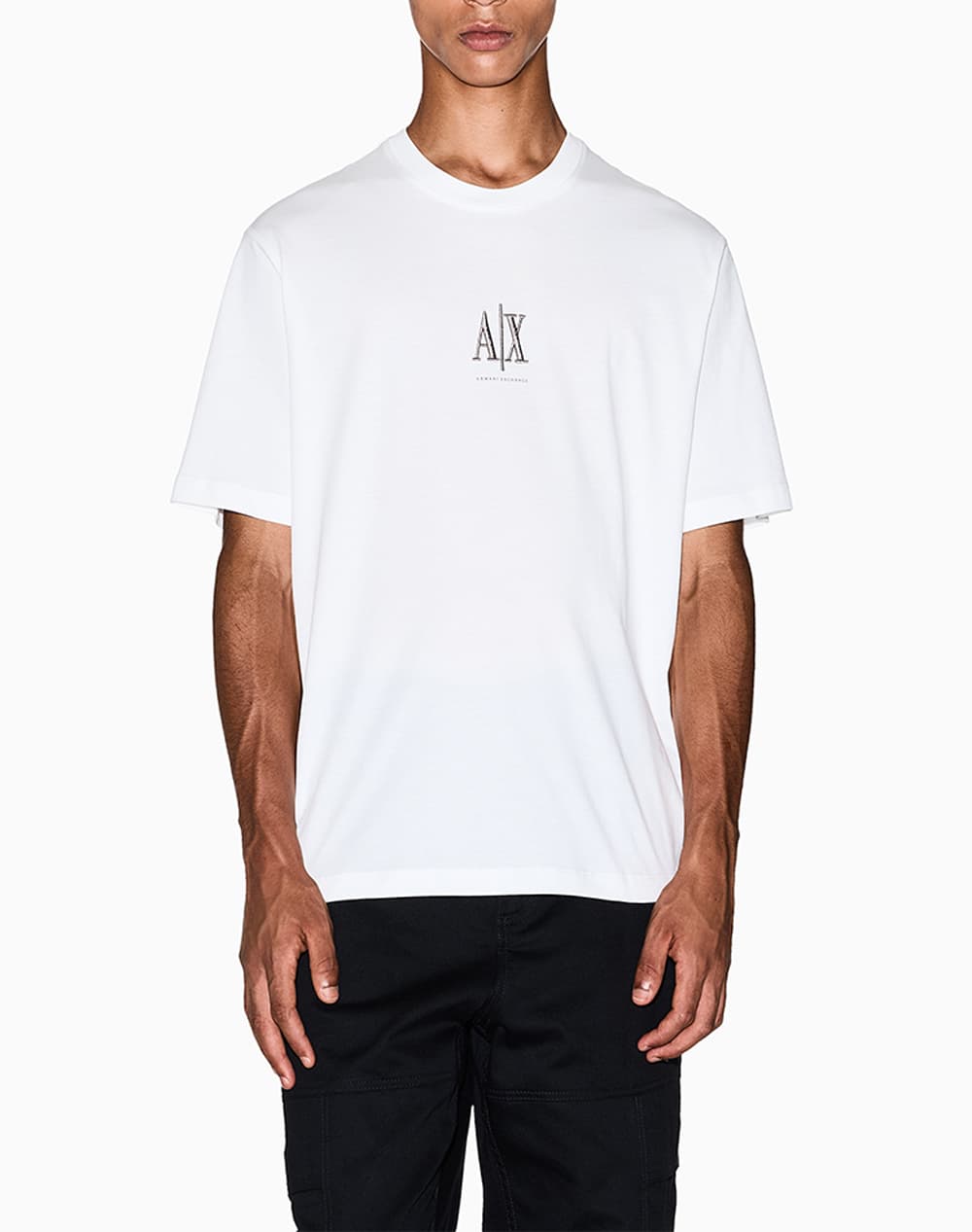 Men's T-Shirts Armani Exchange Ecru