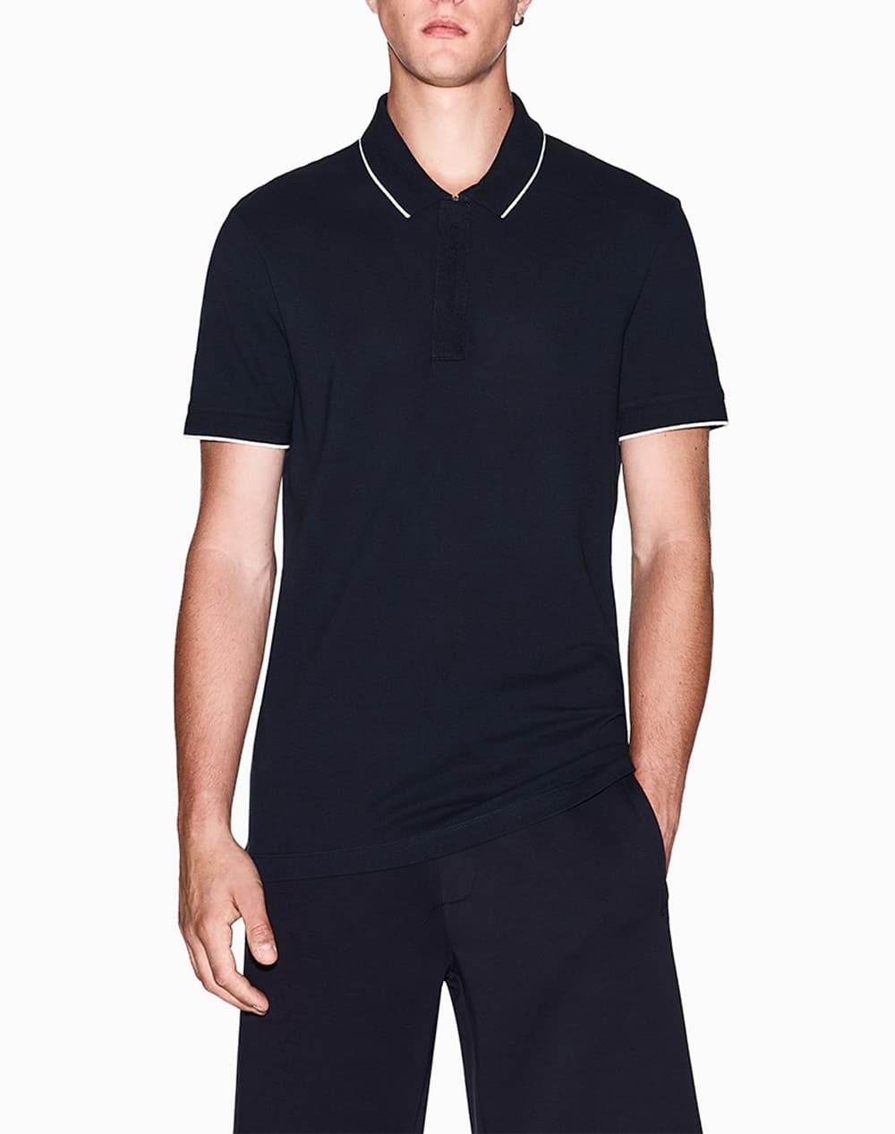 Men's Polo Shirts Armani Exchange Black
