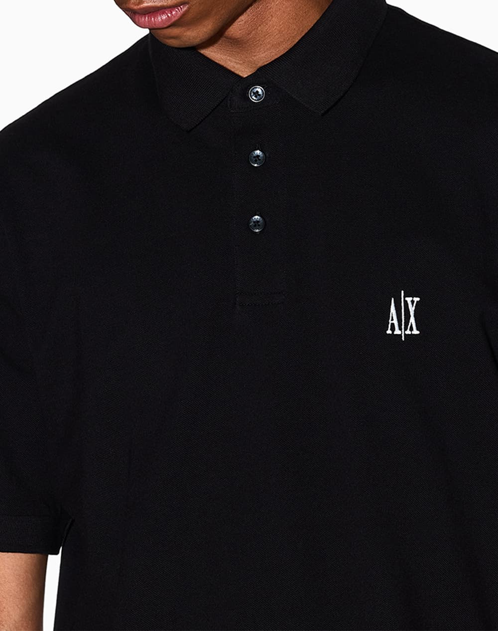 Men's Polo Shirts Armani Exchange Black