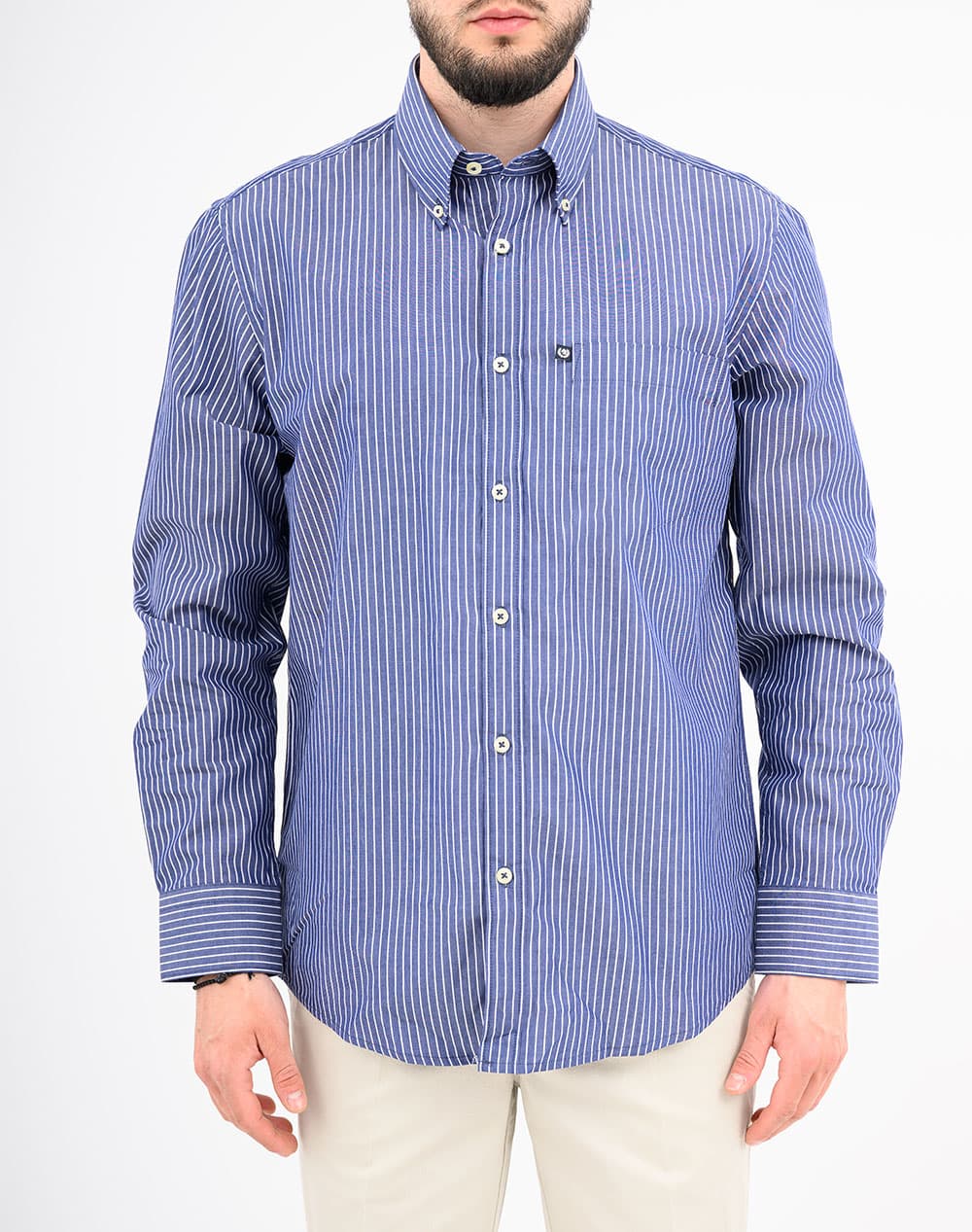 ASCOT SHIRT 15373204-02 Blue