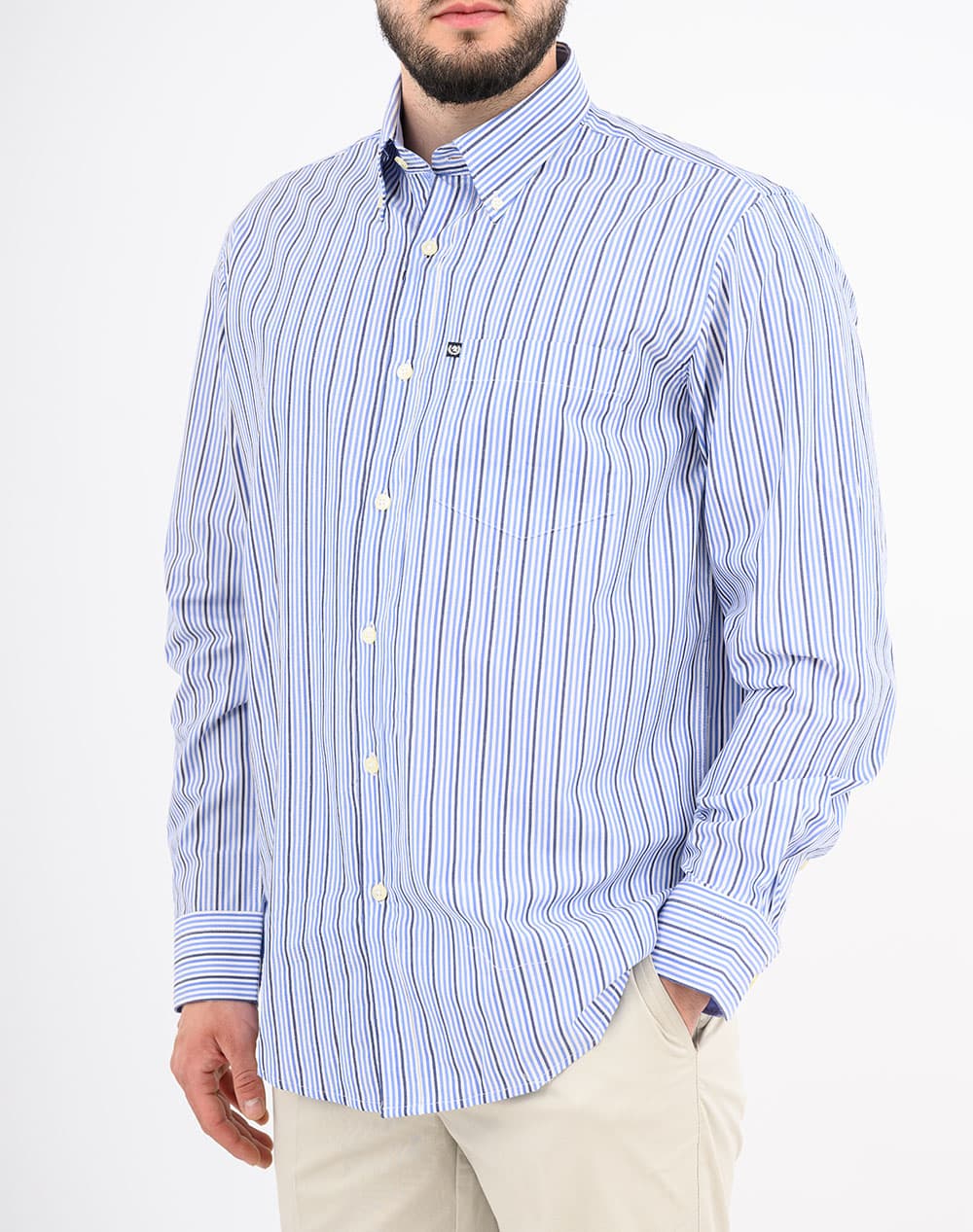 ASCOT SHIRT 15373204-31 Ciel