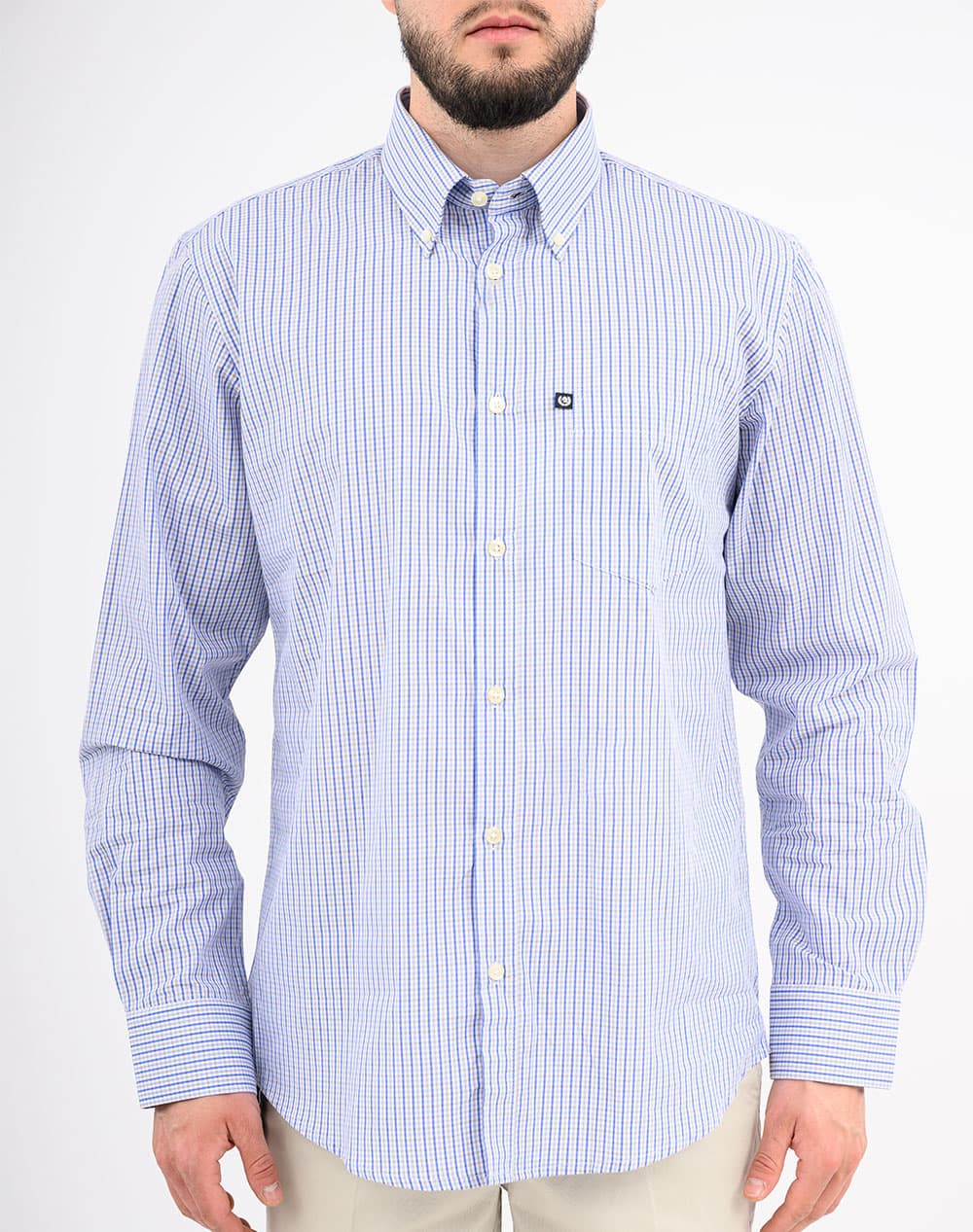 ASCOT SHIRT 15373204-10 LightBlue
