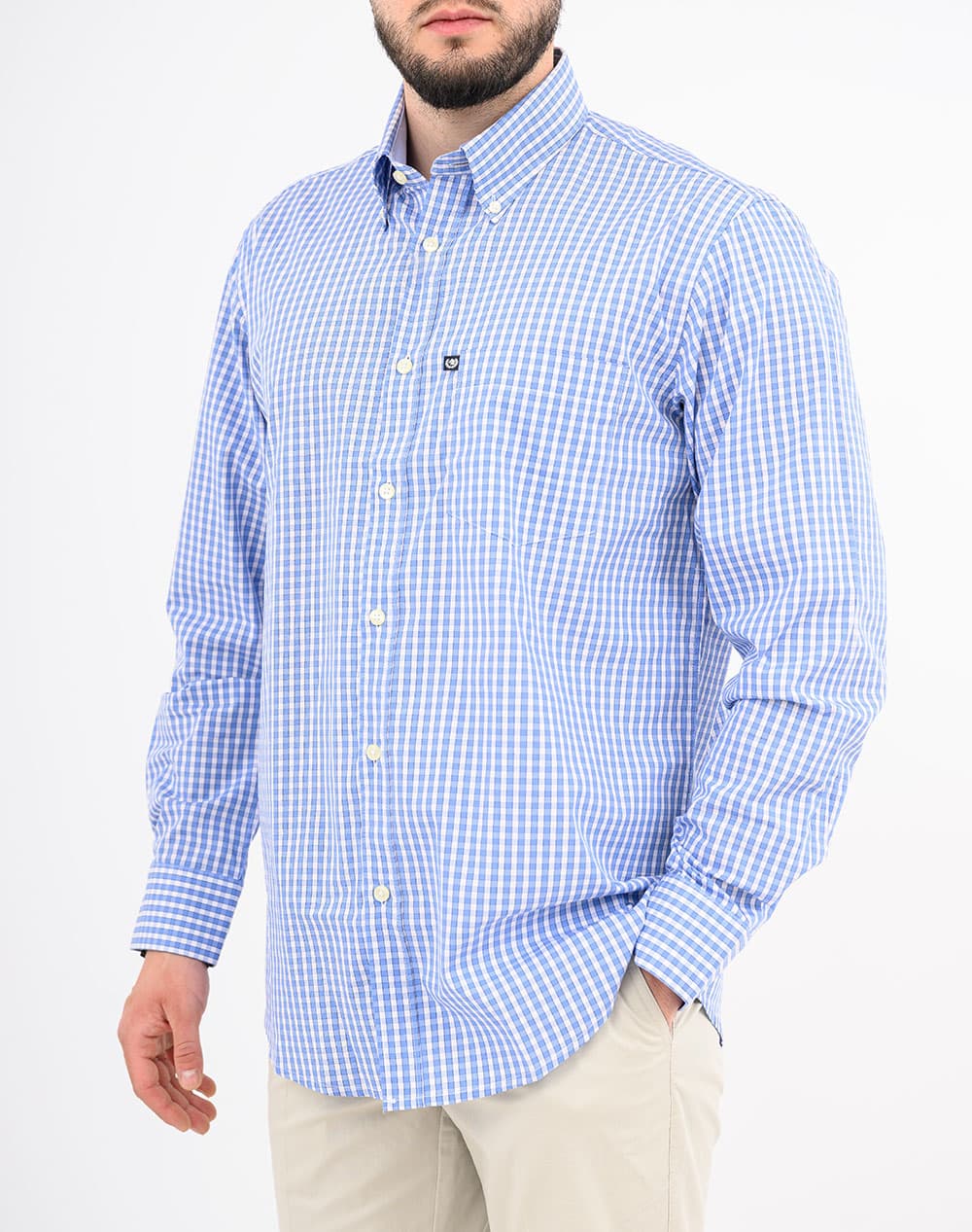 ASCOT SHIRT 15373204-52 OceanBlue