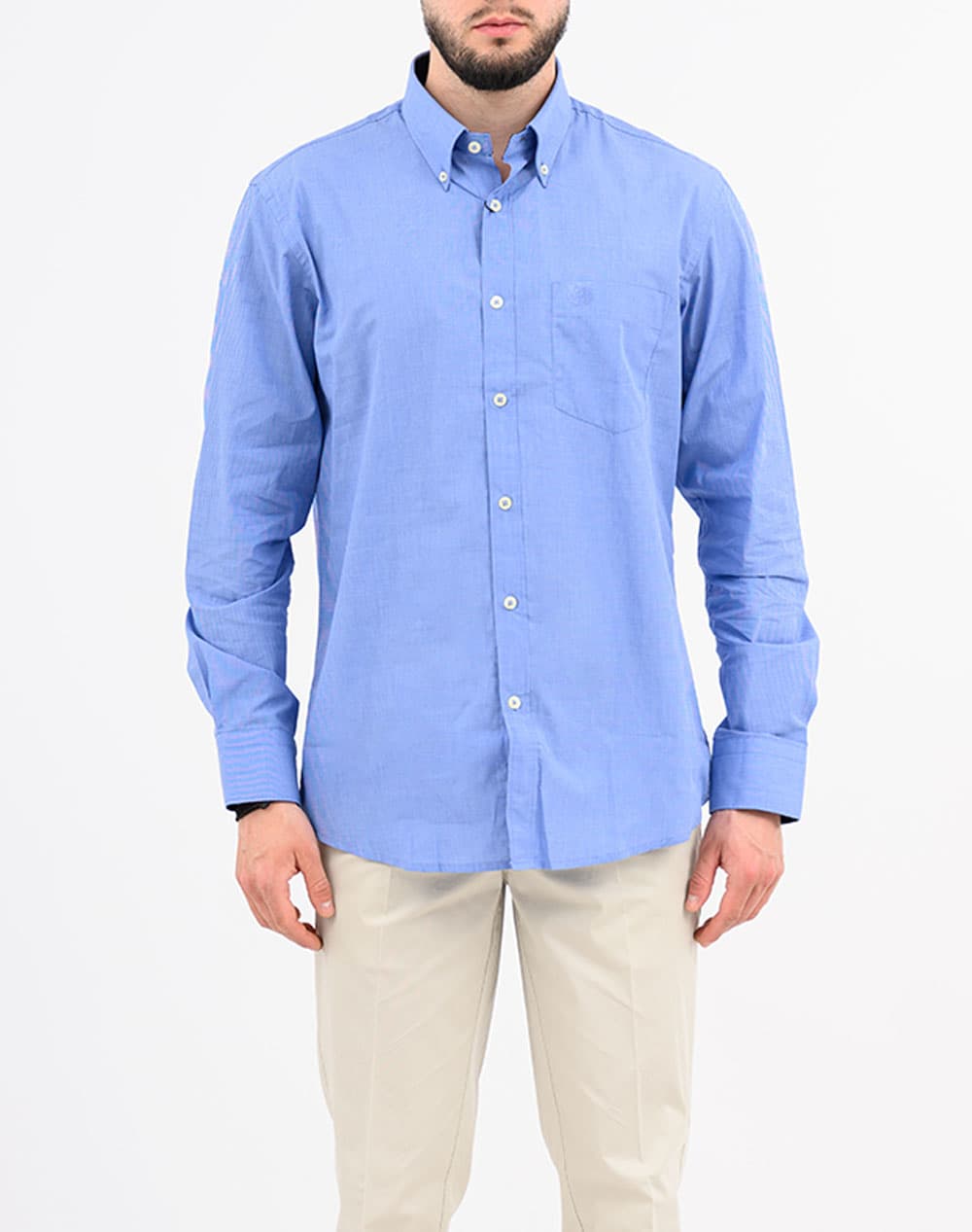 ASCOT SHIRT 15352212-05 LightBlue