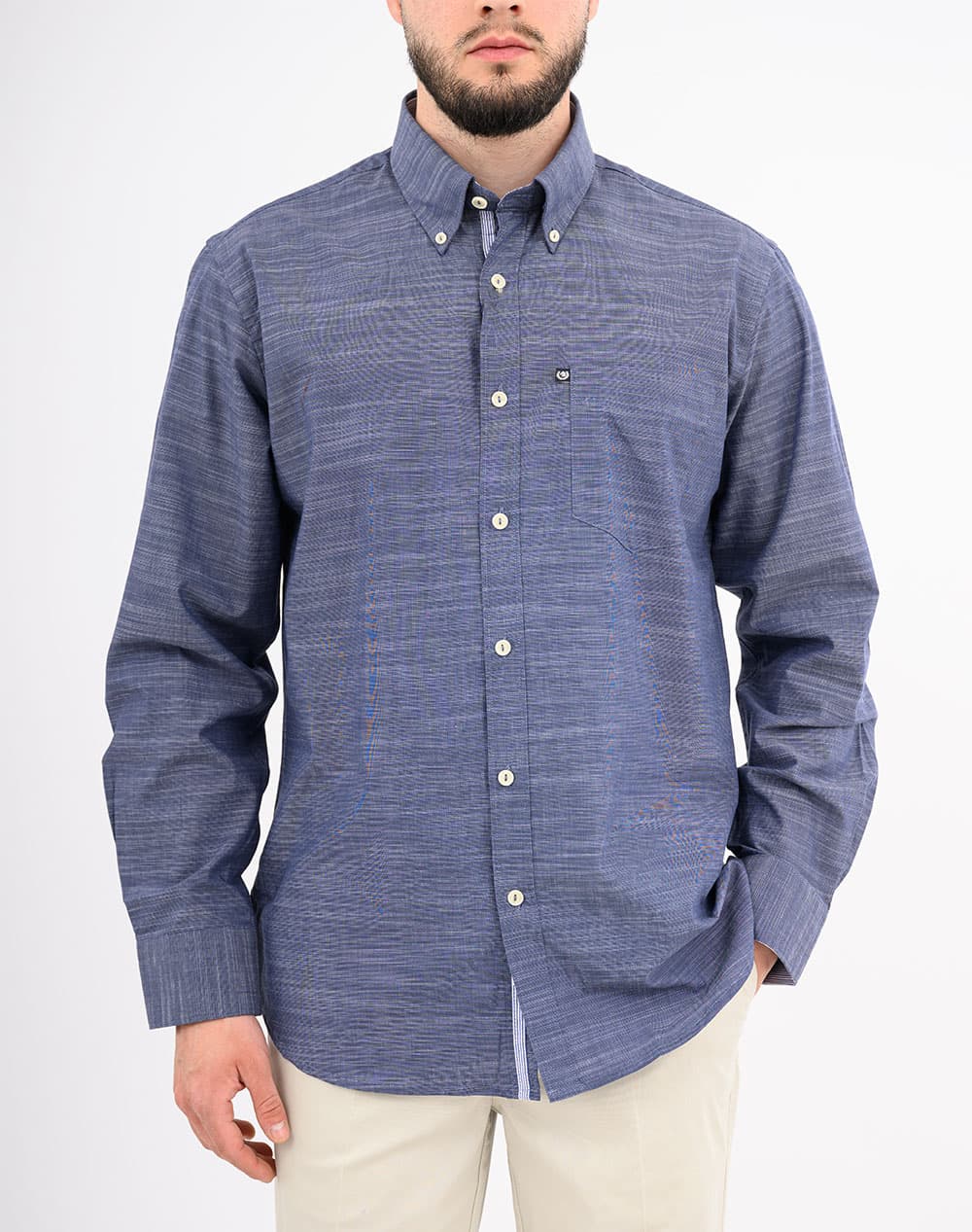 ASCOT SHIRT 15357204-03 DarkBlue