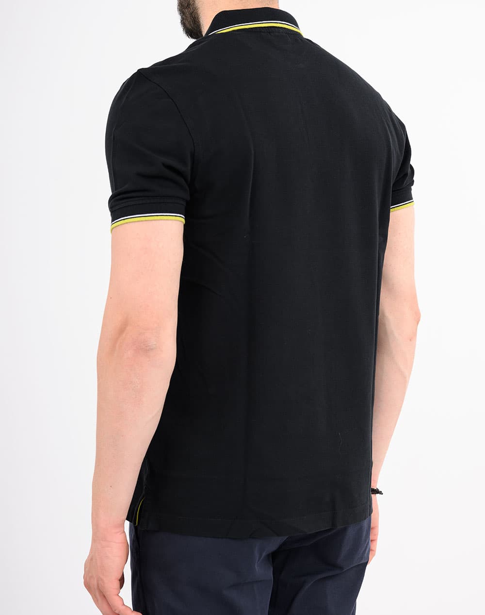 Men's Polo Shirts Ascott Black