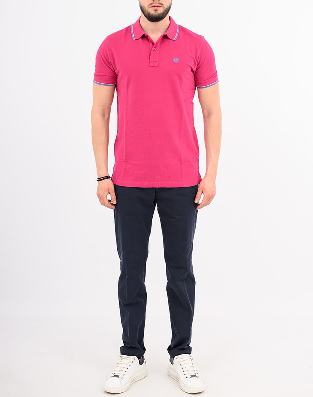 Men's Polo Shirts Ascott Fuchsia