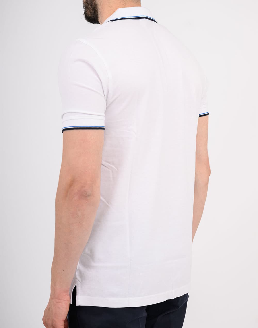 Men's Polo Shirts Ascott White