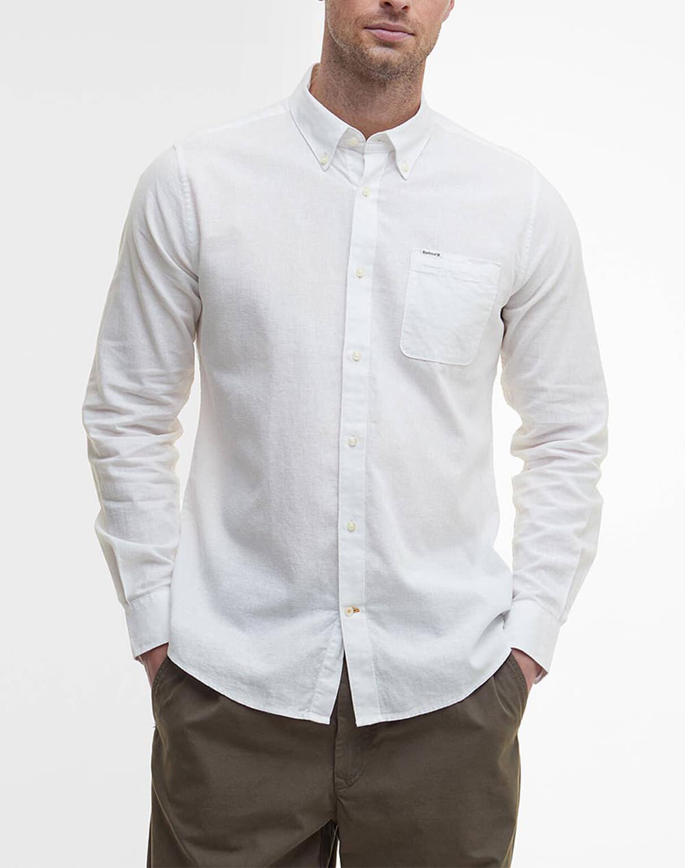 BARBOUR ΠΟΥΚΑΜΙΣΟ MSH5090-BRBU23 LightBlue