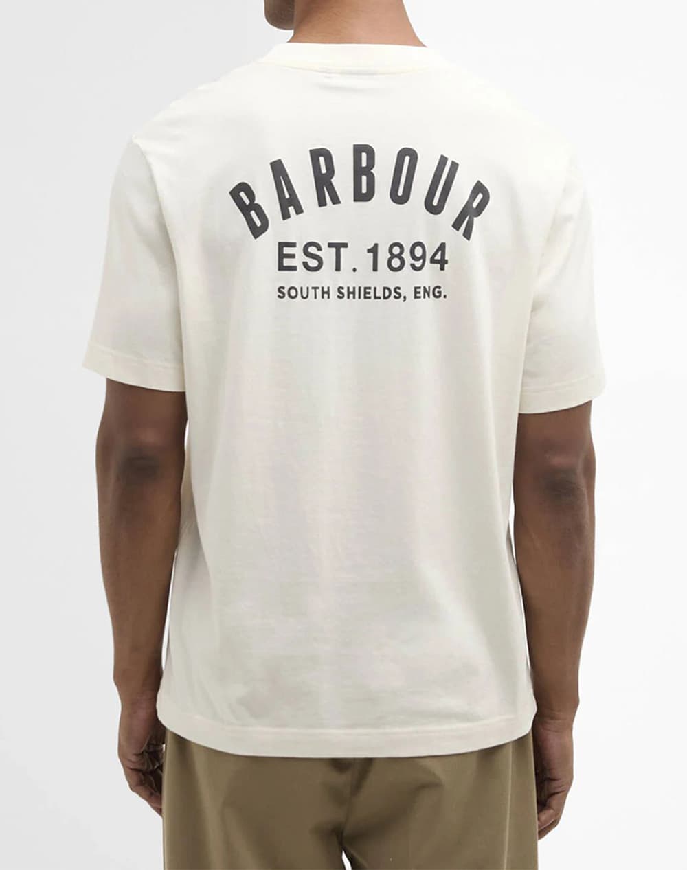 Men's T-Shirts Barbour Ecru