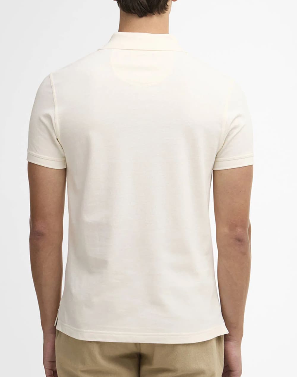 Men's Polo Shirts Barbour Ecru