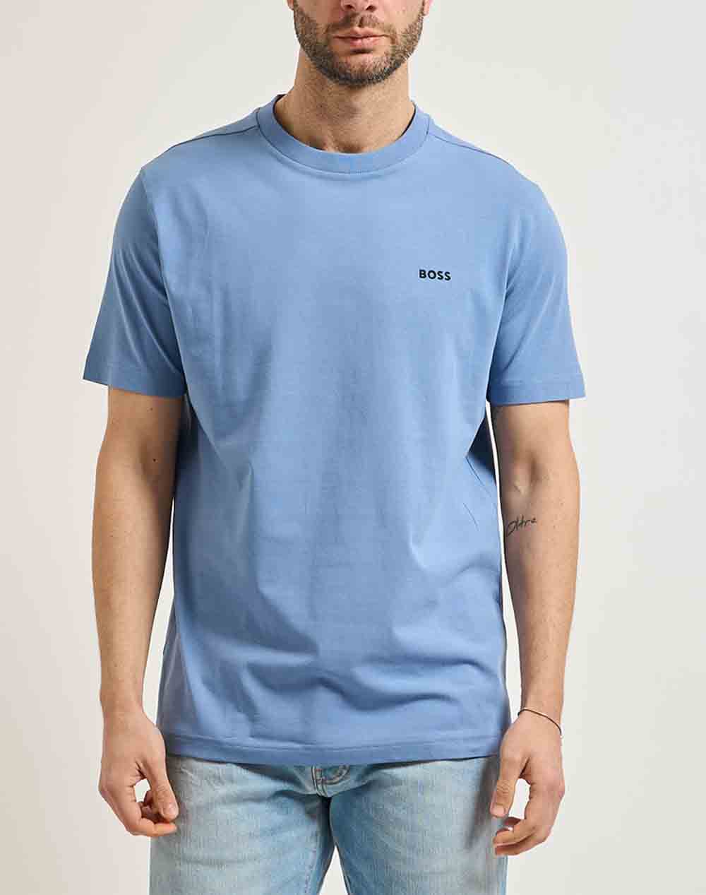 BOSS Tee 10256064 01 50506373-459-459 LightBlue