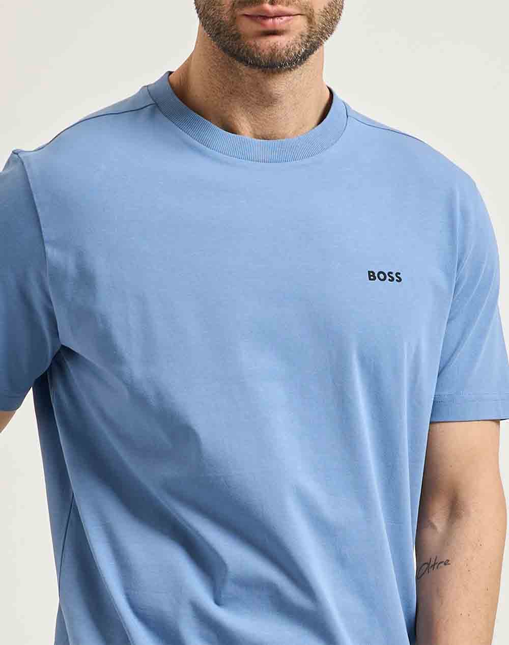 Men's T-Shirts Boss Blue