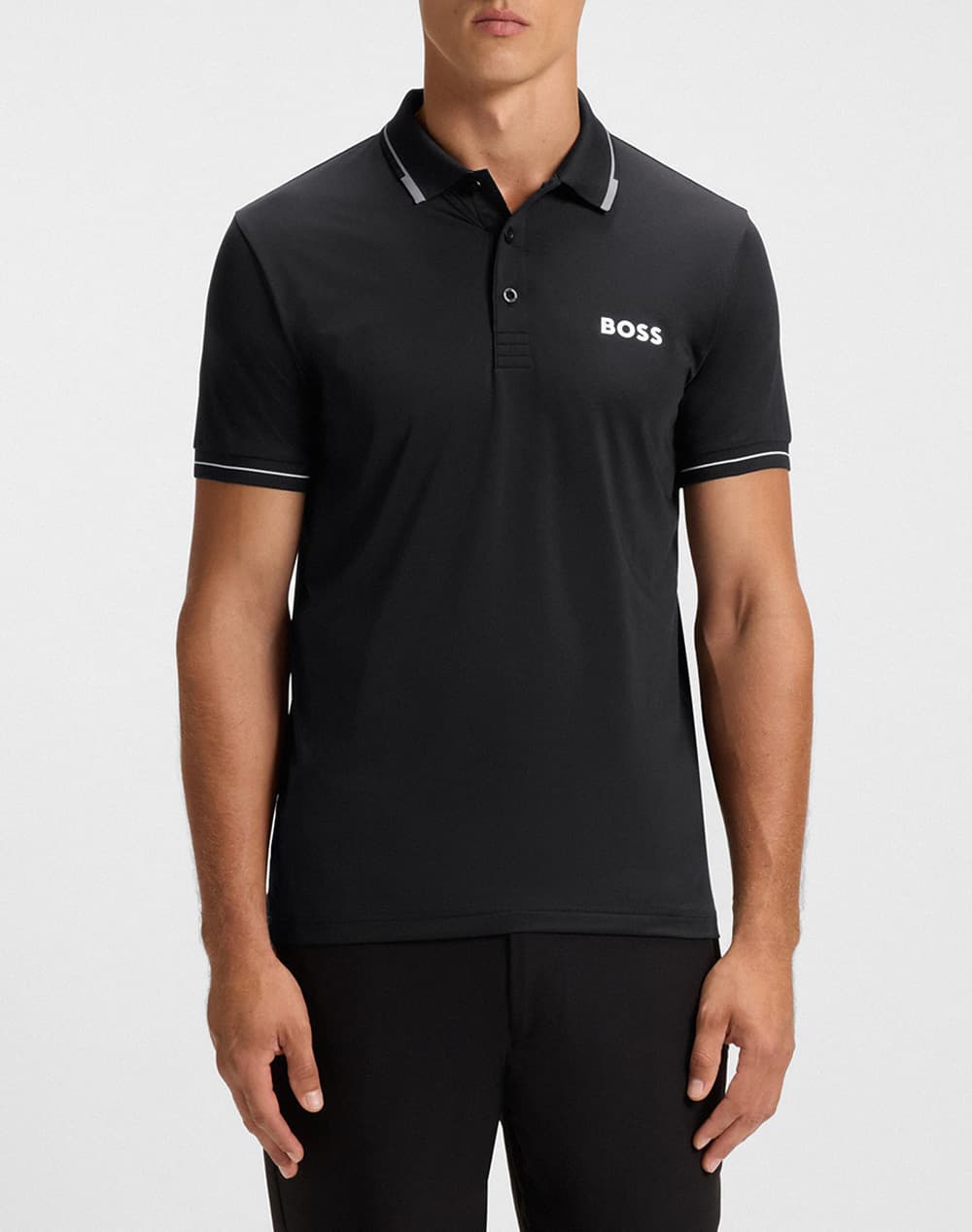 Men's Polo Shirts Boss Black