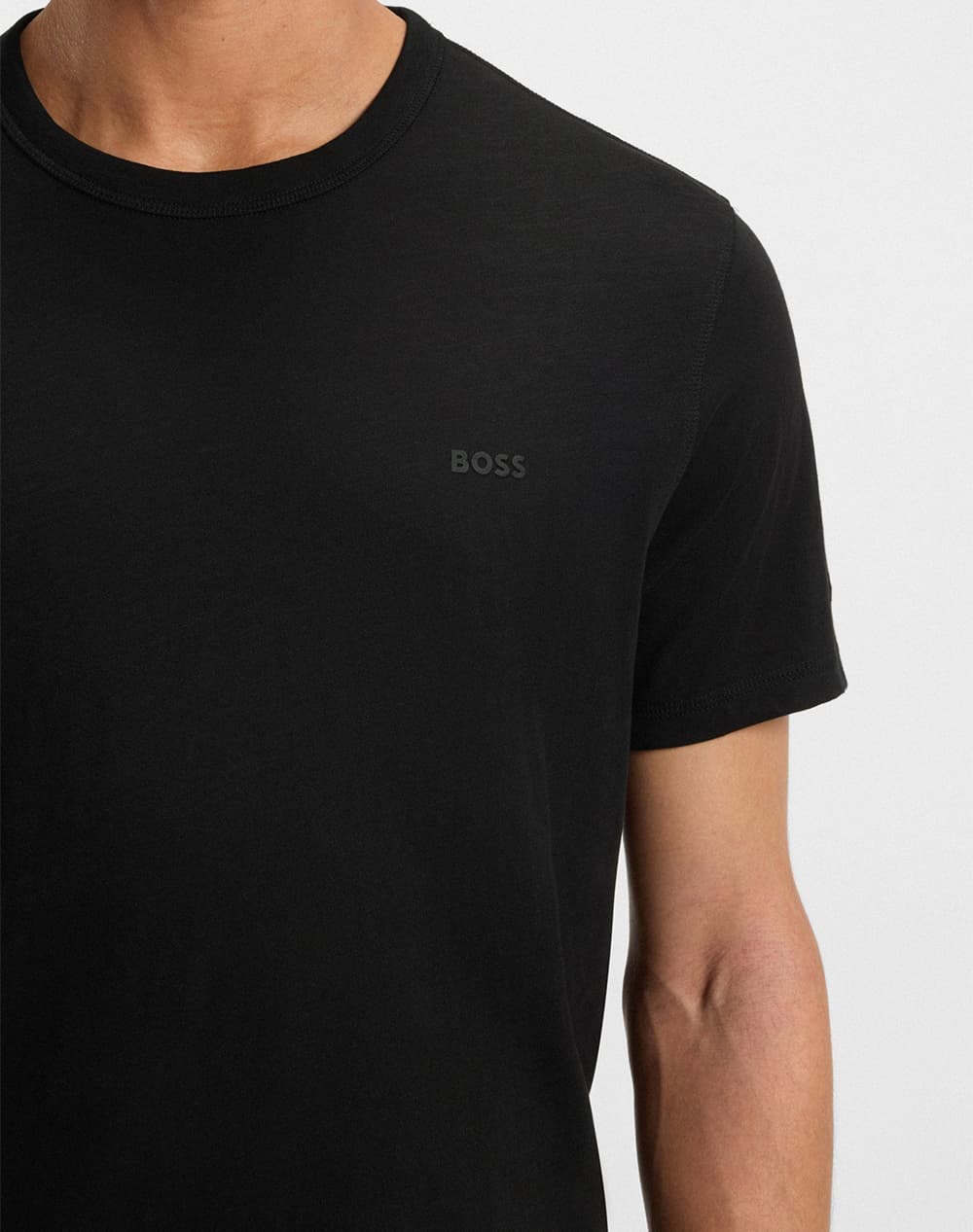 T-shirt με κοντά μανίκια BOSS Tegood