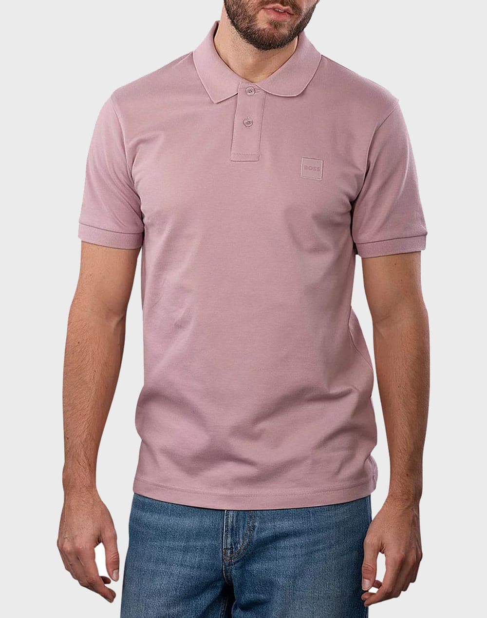 Men's Polo Shirts Boss Gray