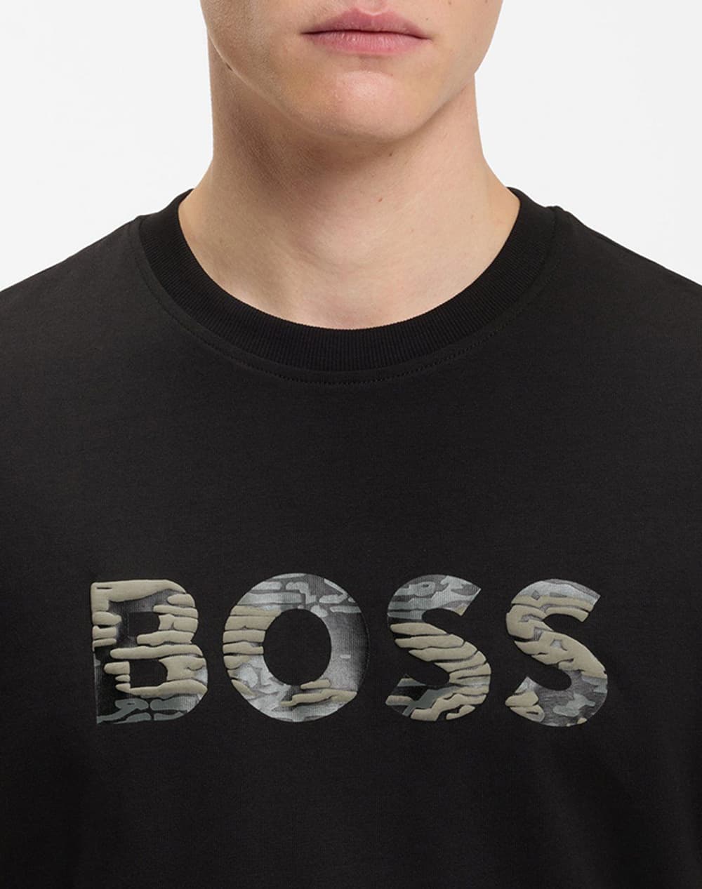 Men's T-Shirts Boss Black