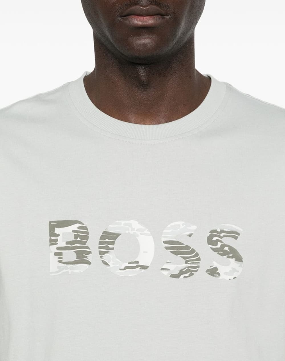 Men's T-Shirts Boss Ecru