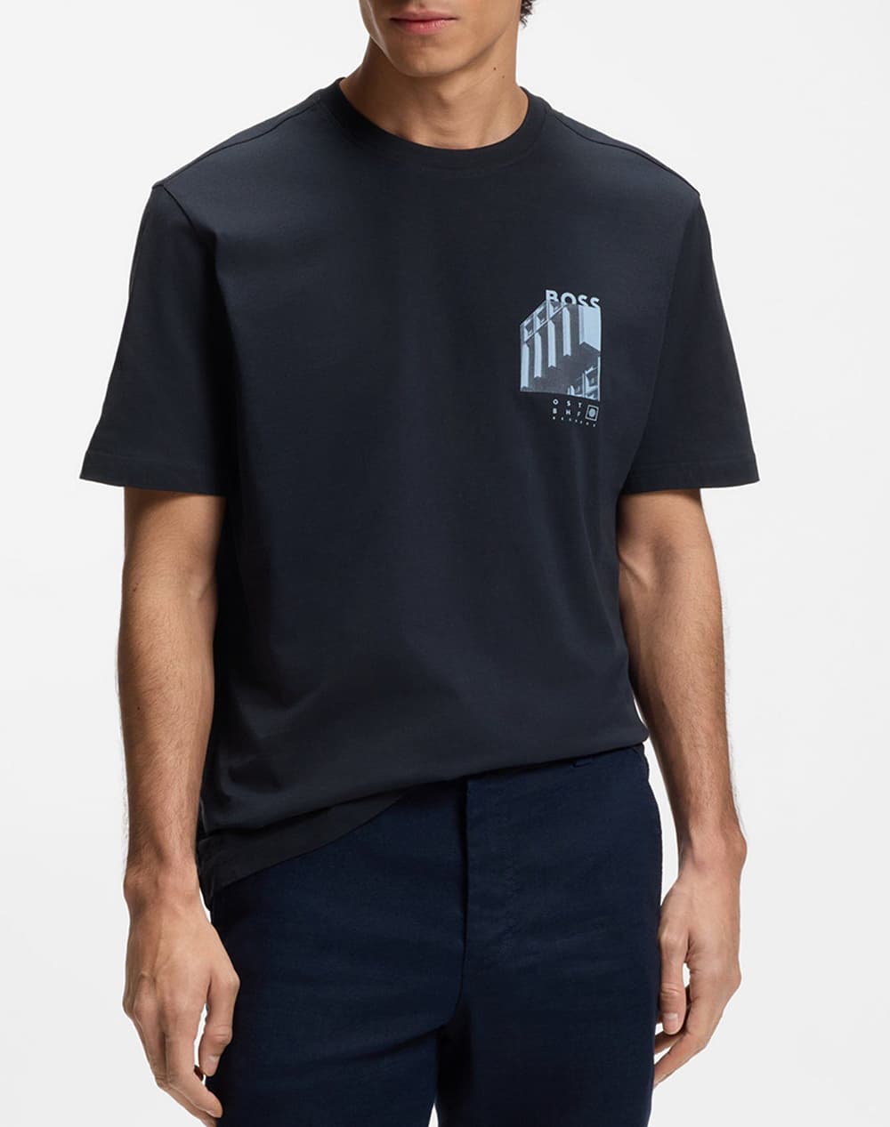 Men's T-Shirts Boss Khaki