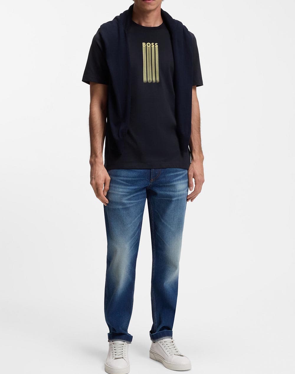 Men's T-Shirts Boss Blue