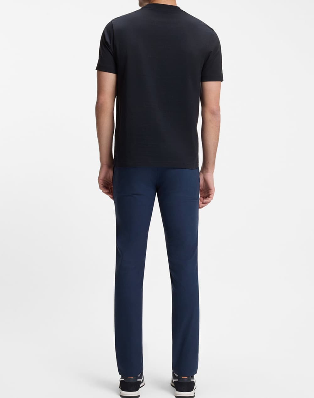 BOSS CASUAL T-SHIRT TE_DJ ΜΠΛΕ