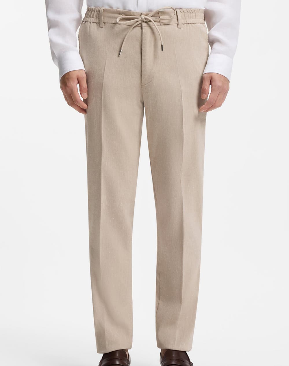 Men's Pants Boss White