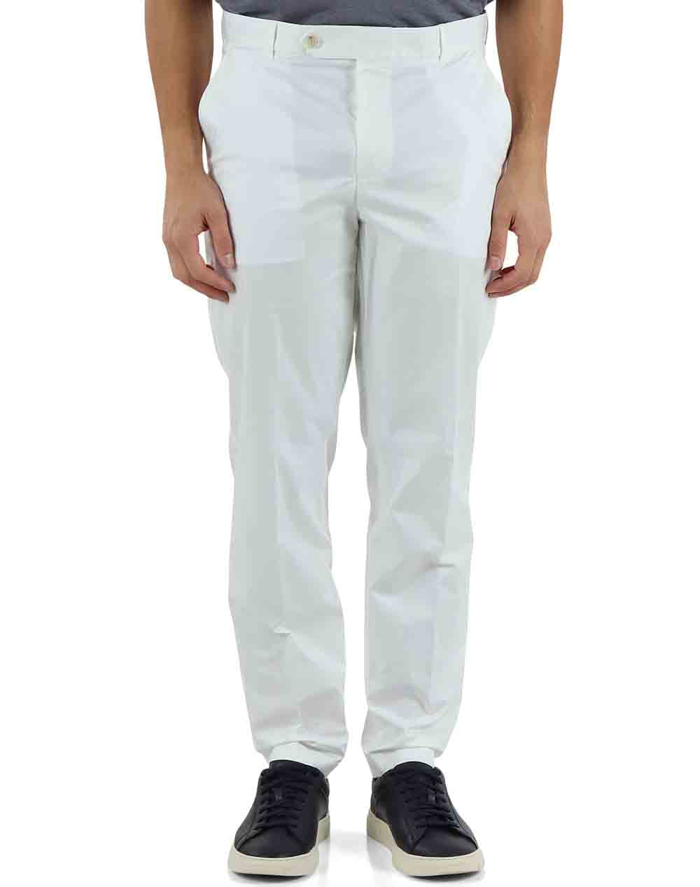 Men's Chino Pants Boss White