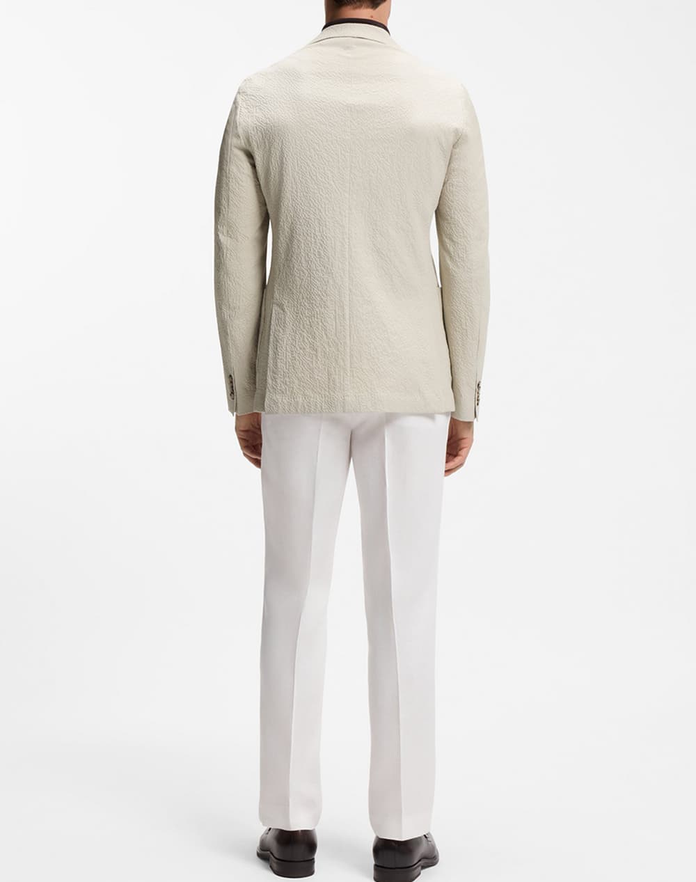 Men's Blazers Boss Beige